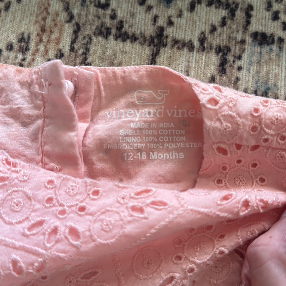 Like new baby girl vineyard vines dress - Picture 2 of 2